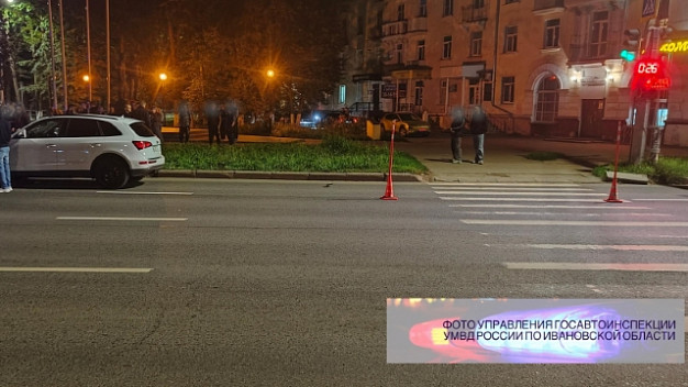 Молодой водитель на иномарке сбил велосипедистку на пешеходном переходе в Иванове